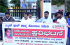 Mangaluru : Protest staged demanding CoD probe into Kavya death case